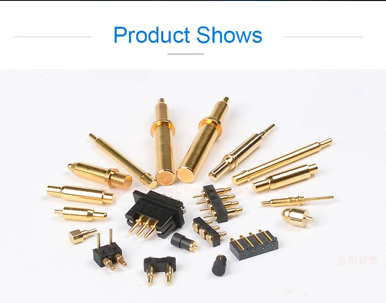 Gold Plated PCB Testing Pin Spring Contact Probe for Test Tools